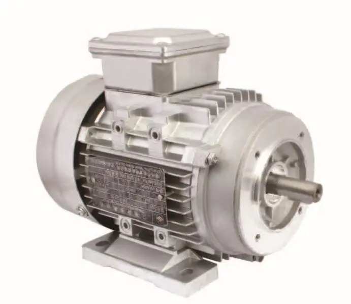 The relationship between the number of poles and the speed of an asynchronous motor