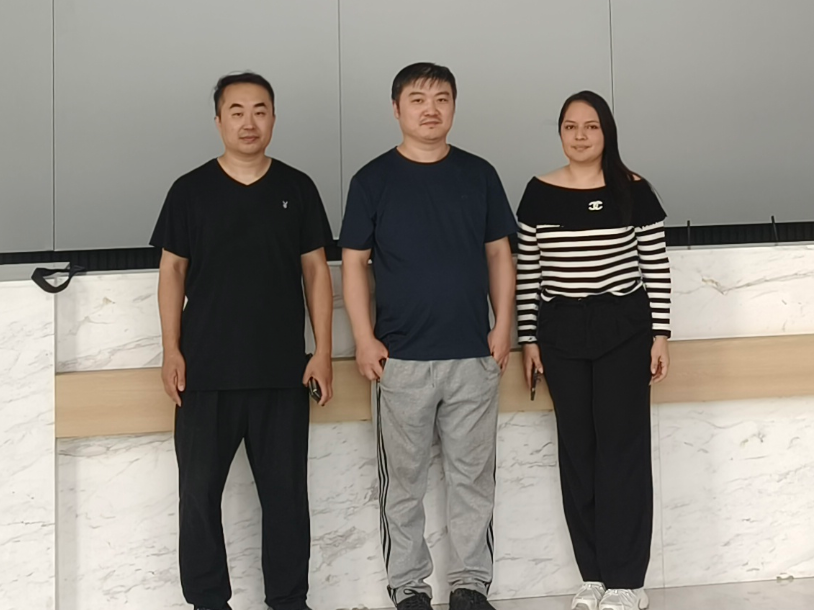 South American client visit Xinda Motor plant on 21st September 2026